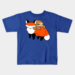 Sloth and Fox Kids T-Shirt